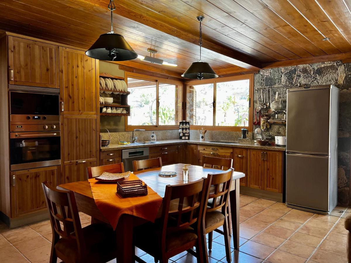 Casa Rural La Limera Con Piscina Privada Santa Lucia De Tirajana Ngoại thất bức ảnh